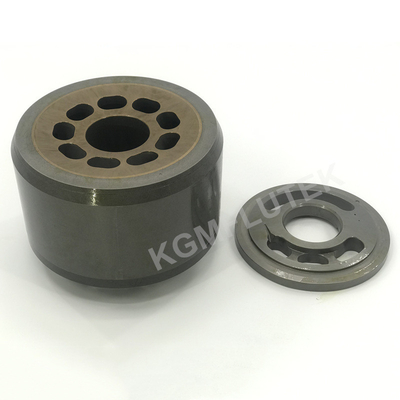 Bloque de cilindro de la pompa hydráulica K3V63 y placa de la válvula para la bomba de Main del excavador