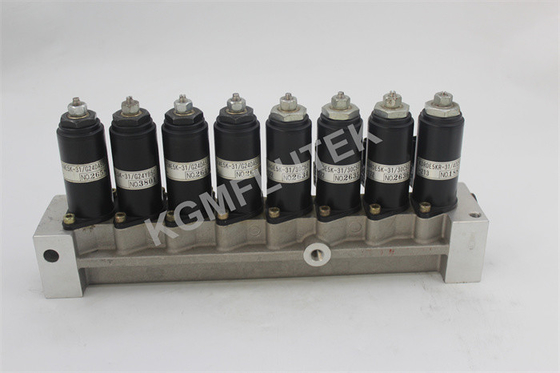 Montaje hidráulico de acero YN35V00047F1 de la válvula electromagnética para el excavador de KOBELCO