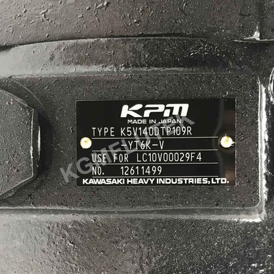 Bomba de pistón axial de SK350-8 KOBELCO KAWASAKI K5V140DTP109R-YT6K-V
