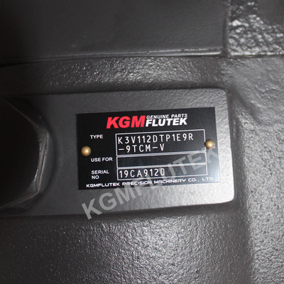 Montaje K3V112DTP1E9R-9TCM-V de Hydraulic Piston Pump del excavador de SY200-6 SY210-6
