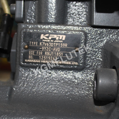 Bomba de pistón axial hidráulica de la serie de K7V K7V63DTP159R-9Y2C-AVD para SUMITOMO SH130-5