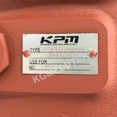 Bomba principal K5V160DT-1X4R-9N4A-10AV del pistón de Kawasaki K5V para LG936E