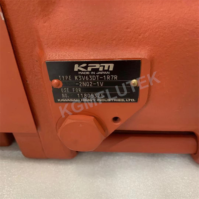 Bomba de pistón principal hidráulica de K3V K3V63DT-1R7R-2N02-1V para LG913