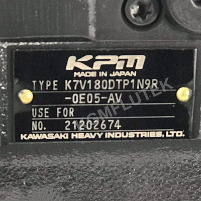 XCMG XE370EK Kawasaki Axial Plunger Pump original K7V180DTP1N9R-0E05-AV
