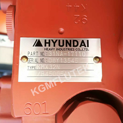 Válvula de control de la tubería de 31NA-17110 Hyundai HCE KMX32N B45005A para R455