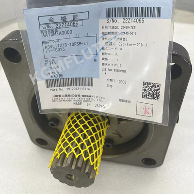 Excavador Hydraulic Pump K3VL112 B-10RSM-L1 TB325 de SY95 Kawasaki K3VL