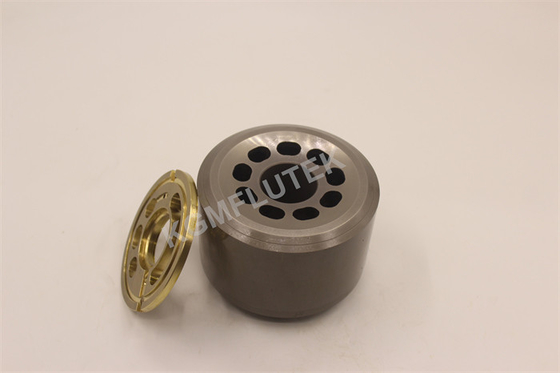 Bloque de cilindro de la placa de la válvula de la pompa hydráulica de K3V63 K5V80 KPM para el excavador