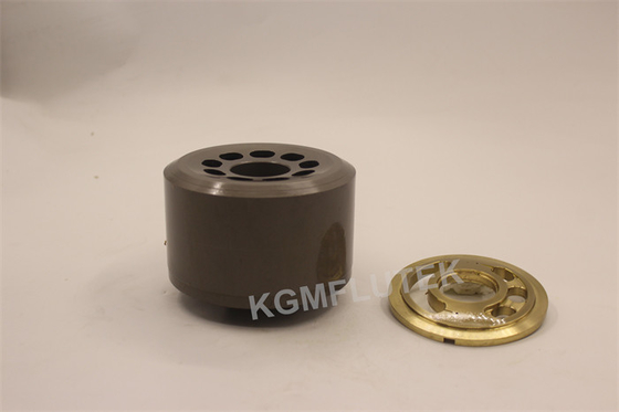 Bloque de cilindro de la placa de la válvula de la pompa hydráulica de K3V63 K5V80 KPM para el excavador