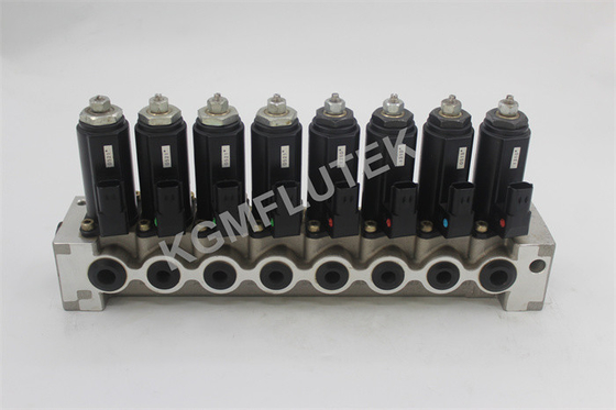 Montaje hidráulico de acero YN35V00047F1 de la válvula electromagnética para el excavador de KOBELCO