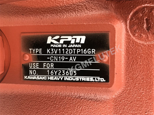 Kawasaki Excavator Hydraulic Pump K3V112DTP para JY400G hermoso