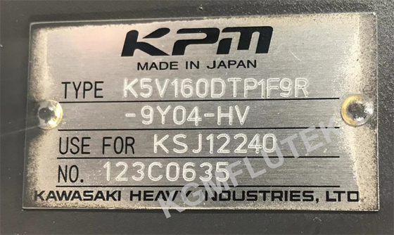 Excavador Hydraulic Pump For SUMITOMO SH350-5 del pistón de K5V160DTP